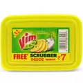 Vim Lemon Dishwash Bar + 1 unit of Scrubber  - 250g