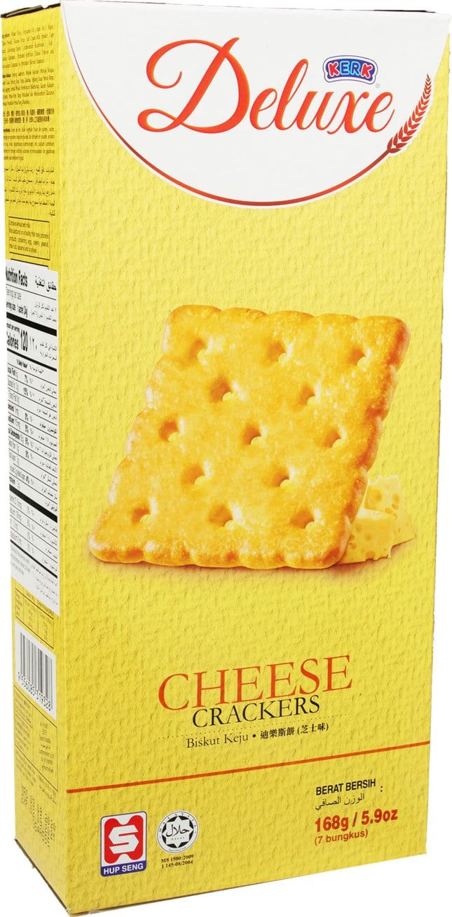 Deluxe, Cheese Crackers, 168g