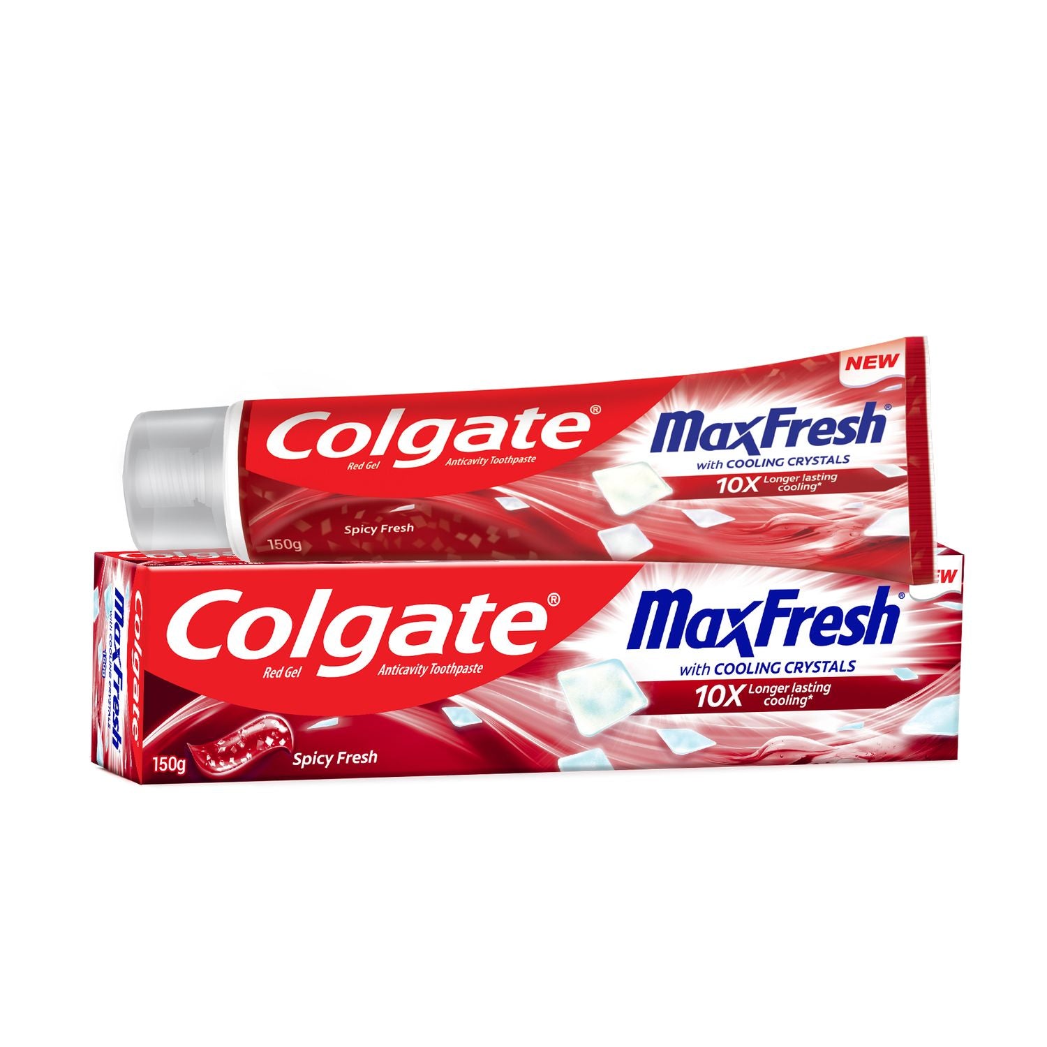 Colgate Max Fresh Anticavity Red Gel - Spicy Fresh, 150g